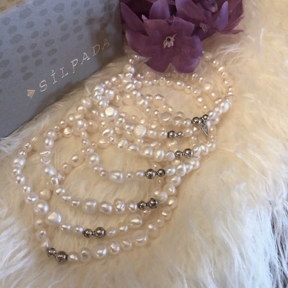 Silpada B1601 Full Set of 7 Freshwater Pearl Bracelets - Picture 5 of 10